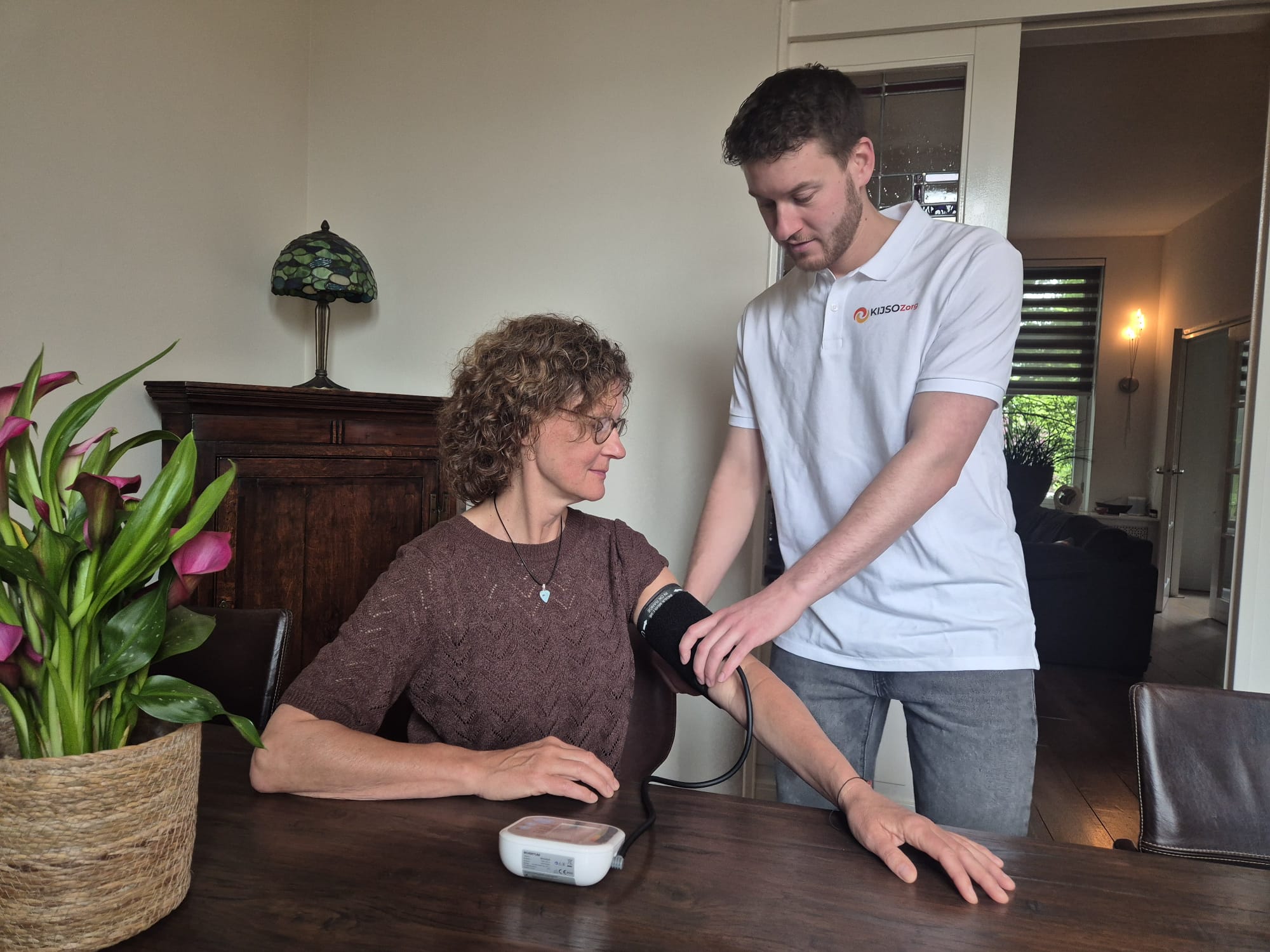 Professionele zorgverleners in zorginstelling